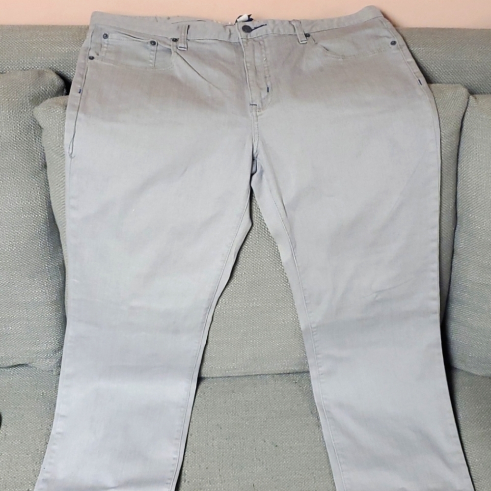 Grey long pants Jeans